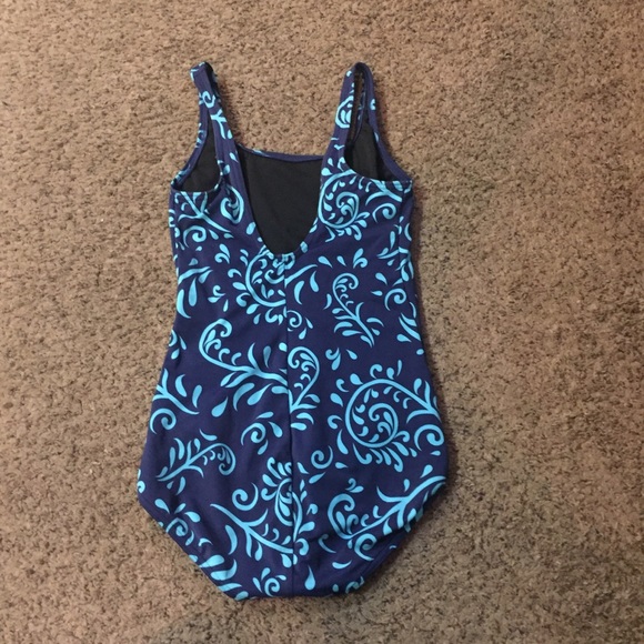 Lands’ End Swim Suit Sz 6 Gently Used - Picture 2 of 7